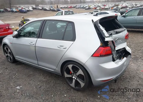 2017 Volkswagen Golf Gti Autobahn 4-Door/S 4-Door/Se 4-Door/Sport 4-Door from USA, damaged, VIN 3VW4T7AU5HM015148